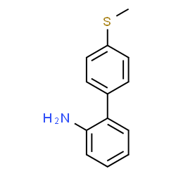 ChemSpider 2D Image | 4'-(Methylsulfanyl)-2-biphenylamine | C13H13NS