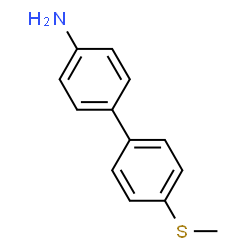 ChemSpider 2D Image | 4'-(Methylsulfanyl)-4-biphenylamine | C13H13NS