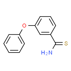 ChemSpider 2D Image | 3-Phenoxybenzenecarbothioamide | C13H11NOS