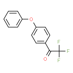 ChemSpider 2D Image | 2,2,2-Trifluoro-1-(4-phenoxyphenyl)ethanone | C14H9F3O2