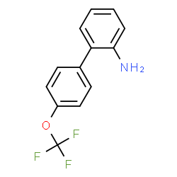 ChemSpider 2D Image | 4'-(Trifluoromethoxy)-2-biphenylamine | C13H10F3NO