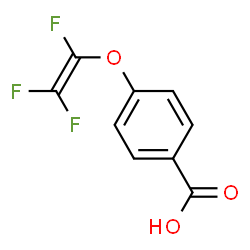 ChemSpider 2D Image | 4-[(Trifluorovinyl)oxy]benzoic acid | C9H5F3O3