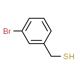ChemSpider 2D Image | 3-Bromobenzylmercaptan | C7H7BrS