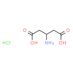ChemSpider 2D Image | beta-Glutamic acid hydrochloride | C5H10ClNO4