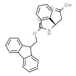 ChemSpider 2D Image | (3R)-3-{[(9H-Fluoren-9-ylmethoxy)carbonyl]amino}-3-(2-methylphenyl)propanoic acid | C25H23NO4