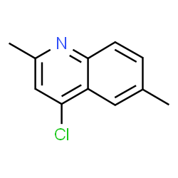 ChemSpider 2D Image | 4-CHLORO-2,6-DIMETHYLQUINOLINE | C11H10ClN