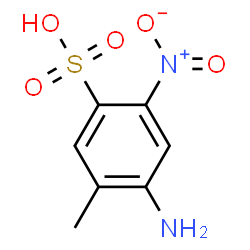 ChemSpider 2D Image | 2-AMINO-4-NITROTOLUENE-5-SULFONIC ACID | C7H8N2O5S