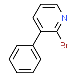 ChemSpider 2D Image | 2-Bromo-3-phenylpyridine | C11H8BrN