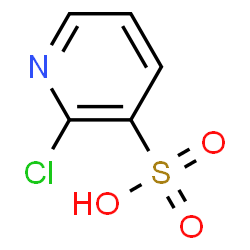 ChemSpider 2D Image | 2-Chloro-3-pyridinesulfonic acid | C5H4ClNO3S