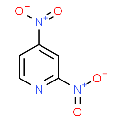 ChemSpider 2D Image | 2,4-DINITROPYRIDINE | C5H3N3O4