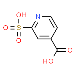 ChemSpider 2D Image | 2-Sulfoisonicotinic acid | C6H5NO5S