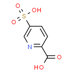 ChemSpider 2D Image | 5-Sulfopicolinic acid | C6H5NO5S