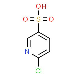 ChemSpider 2D Image | 6-Chloro-3-pyridinesulfonic acid | C5H4ClNO3S