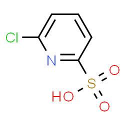 ChemSpider 2D Image | 6-Chloro-2-pyridinesulfonic acid | C5H4ClNO3S