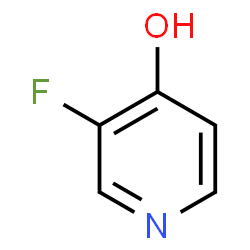 ChemSpider 2D Image | 3-Fluoro-4-pyridinol | C5H4FNO