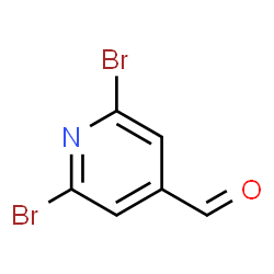 ChemSpider 2D Image | 2,6-Dibromoisonicotinaldehyde | C6H3Br2NO