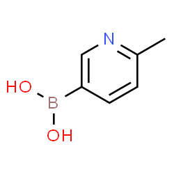 ChemSpider 2D Image | 6-methylpyridine-3-boronic acid | C6H8BNO2
