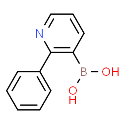 ChemSpider 2D Image | 2-Phenylpyridine-3-boronic acid | C11H10BNO2