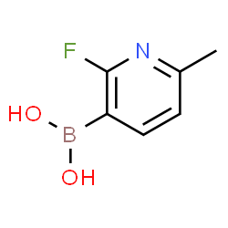 ChemSpider 2D Image | 2-Fluoro-6-methylpyridine-3-boronic acid | C6H7BFNO2