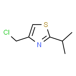 ChemSpider 2D Image | 4-(Chloromethyl)-2-isopropylthiazole | C7H10ClNS
