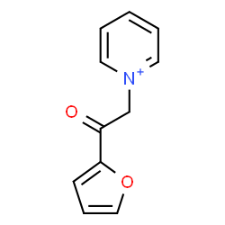 ChemSpider 2D Image | 1-[2-(2-Furyl)-2-oxoethyl]pyridinium | C11H10NO2