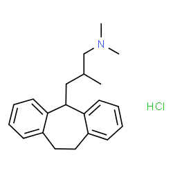 ChemSpider 2D Image | butriptyline hydrochloride | C21H28ClN