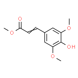 ChemSpider 2D Image | Methyl sinapate | C12H14O5