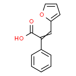 ChemSpider 2D Image | 3-(2-Furyl)-2-phenylacrylic acid | C13H10O3
