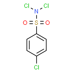 ChemSpider 2D Image | N,N,4-Trichlorobenzenesulfonamide | C6H4Cl3NO2S