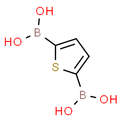 ChemSpider 2D Image | 2,5-THIOPHENEDIBORONIC ACID | C4H6B2O4S