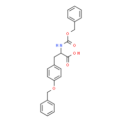 ChemSpider 2D Image | O-Benzyl-N-[(benzyloxy)carbonyl]tyrosine | C24H23NO5