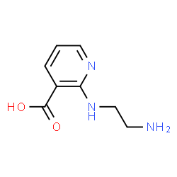 ChemSpider 2D Image | 2-[(2-Aminoethyl)amino]nicotinic acid | C8H11N3O2