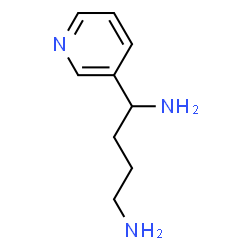 ChemSpider 2D Image | 1-(3-Pyridinyl)-1,4-butanediamine | C9H15N3