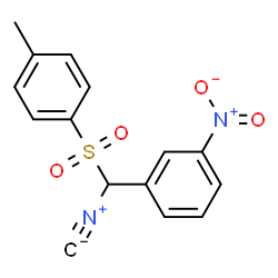 ChemSpider 2D Image | Isocyano(3-nitrophenyl)methyl 4-methylphenyl sulfone | C15H12N2O4S