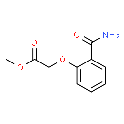 ChemSpider 2D Image | Methyl (2-carbamoylphenoxy)acetate | C10H11NO4