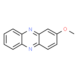 ChemSpider 2D Image | 2-Methoxyphenazine | C13H10N2O