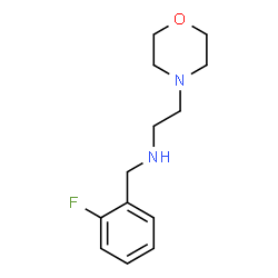 ChemSpider 2D Image | N-(2-fluorobenzyl)-2-morpholinoethanamine | C13H19FN2O
