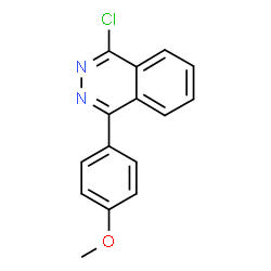 ChemSpider 2D Image | 1-Chloro-4-(4-methoxyphenyl)phthalazine | C15H11ClN2O