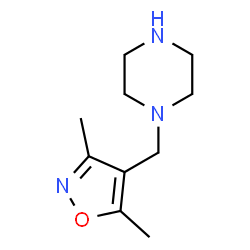 ChemSpider 2D Image | 1-[(dimethyl-1,2-oxazol-4-yl)methyl]piperazine | C10H17N3O