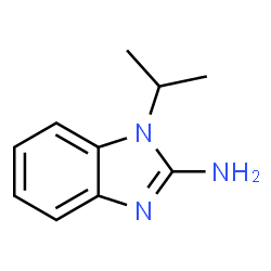ChemSpider 2D Image | 2-Amino-1-isopropylbenzimidazole | C10H13N3