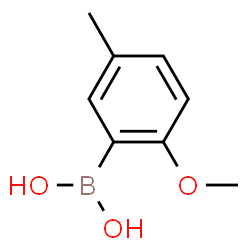 ChemSpider 2D Image | (2-Methoxy-5-methylphenyl)boranediol | C8H11BO3
