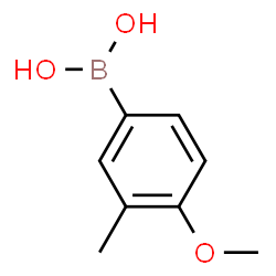 ChemSpider 2D Image | 3-METHYL-4-METHOXYPHENYLBORONIC ACID | C8H11BO3
