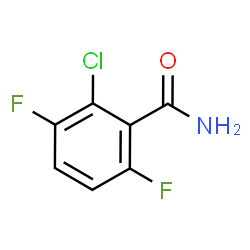 ChemSpider 2D Image | 2-Chloro-3,6-difluorobenzamide | C7H4ClF2NO