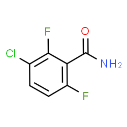 ChemSpider 2D Image | 3-Chloro-2,6-difluorobenzamide | C7H4ClF2NO