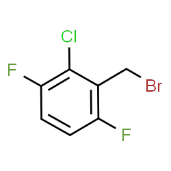 ChemSpider 2D Image | 2-Chloro-3,6-difluorobenzyl bromide | C7H4BrClF2
