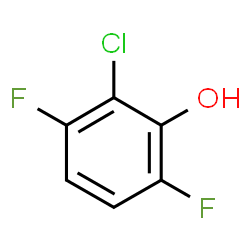 ChemSpider 2D Image | 2-Chloro-3,6-difluorophenol | C6H3ClF2O