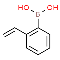 ChemSpider 2D Image | 2-Vinylphenylboronic acid | C8H9BO2