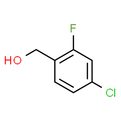 ChemSpider 2D Image | (4-Chloro-2-fluorophenyl)methanol | C7H6ClFO