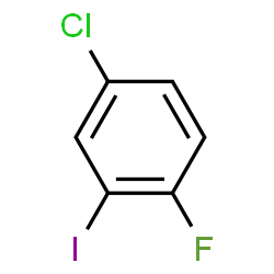 ChemSpider 2D Image | 4-Chloro-1-fluoro-2-iodobenzene | C6H3ClFI