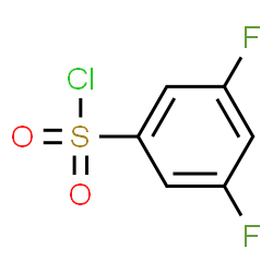 ChemSpider 2D Image | 3,5-Difluorobenzenesulfonyl chloride | C6H3ClF2O2S